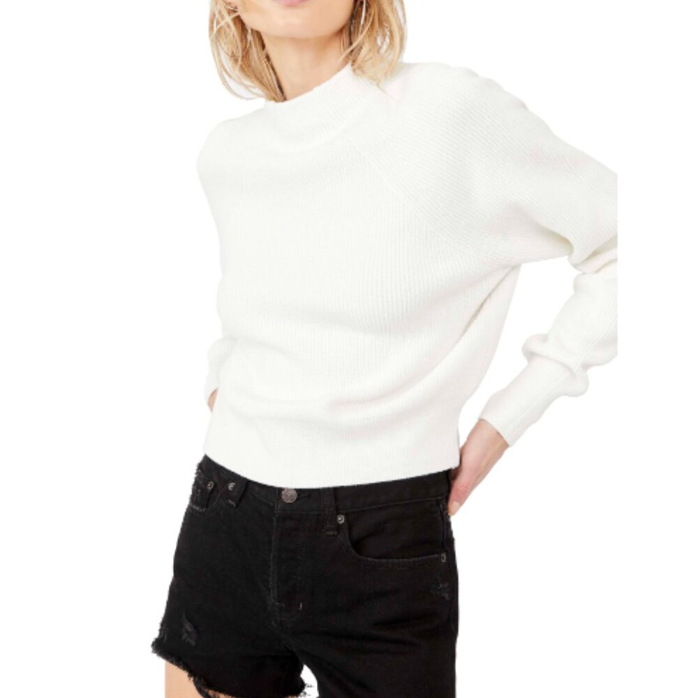 Free People Too Good Sweater - Size M - White